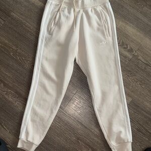 Adidas Cream Sweatpants Cozy Joggers